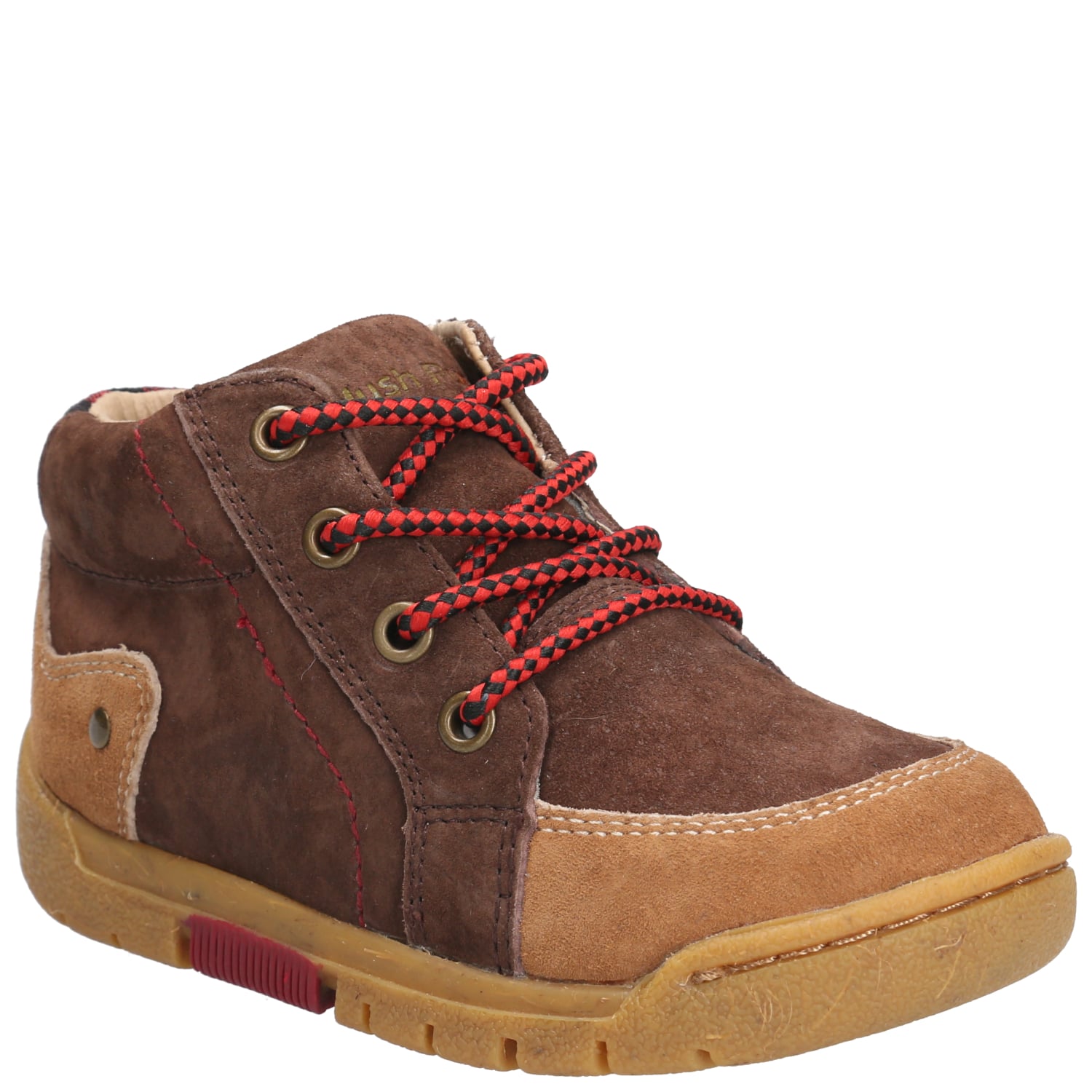 BOTIN CUERO CACO II NIÑO CAFÉ HUSH PUPPIES - 1