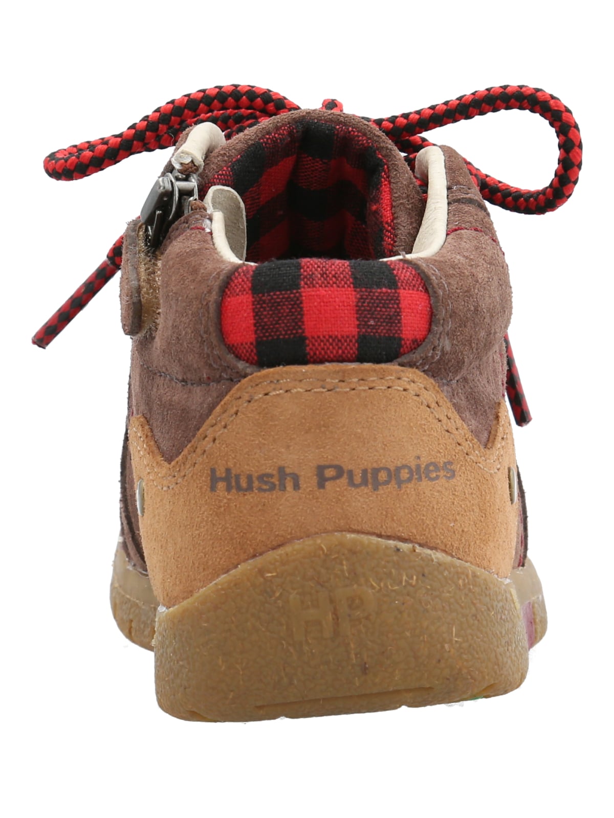 BOTIN CUERO CACO II NIÑO CAFÉ HUSH PUPPIES - 7
