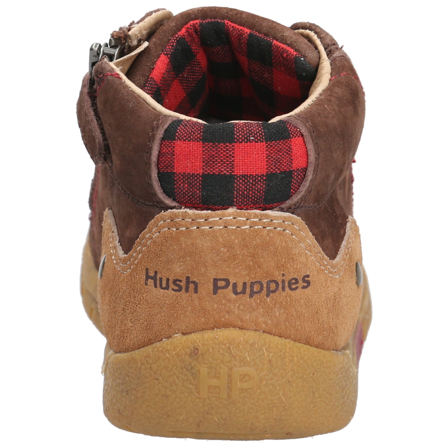 BOTIN CUERO CACO II NIÑO CAFÉ HUSH PUPPIES - 9