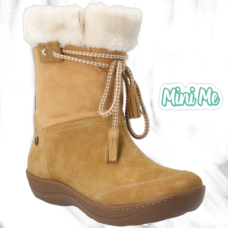 BOTA CUERO NIÑA LAKEY-K EN COLOR CAFE [30 - 36] - 1