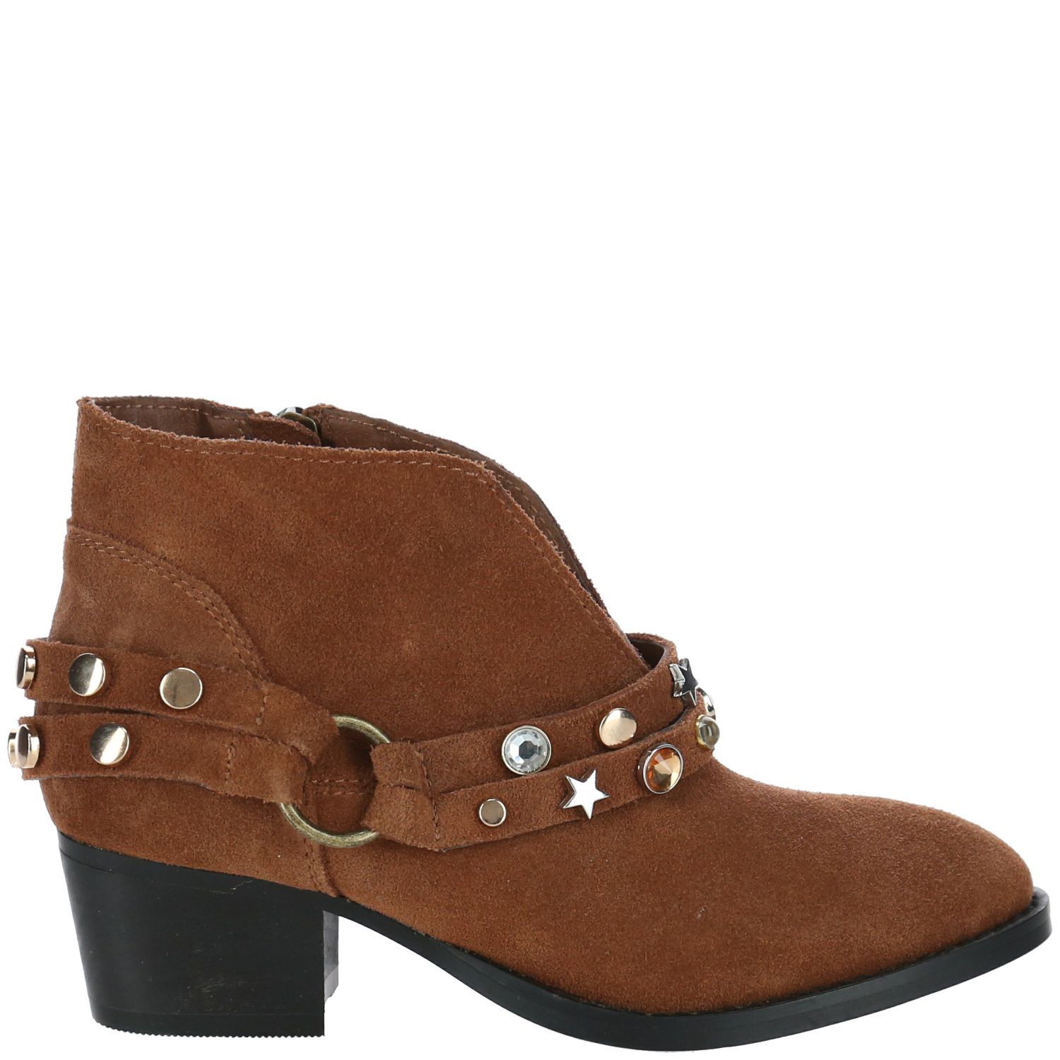BOTIN CUERO MILENA-K CAFÉ - 2