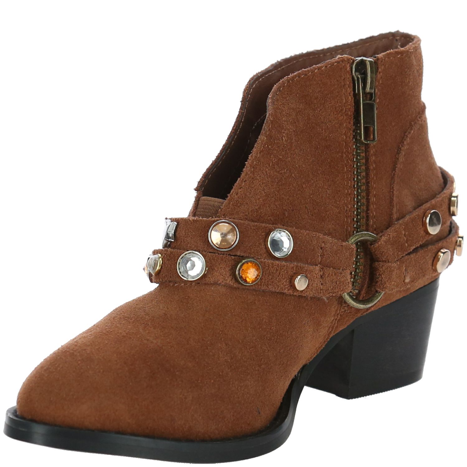 BOTIN CUERO MILENA-K CAFÉ - 4