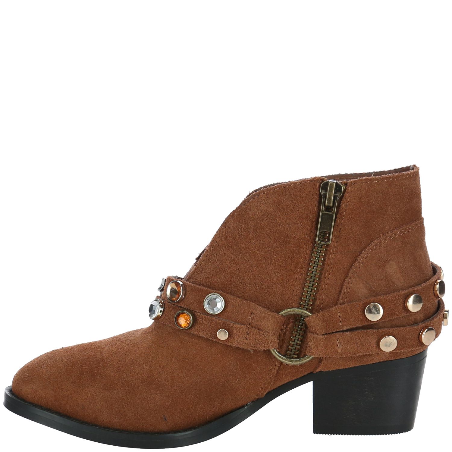 BOTIN CUERO MILENA-K CAFÉ - 5