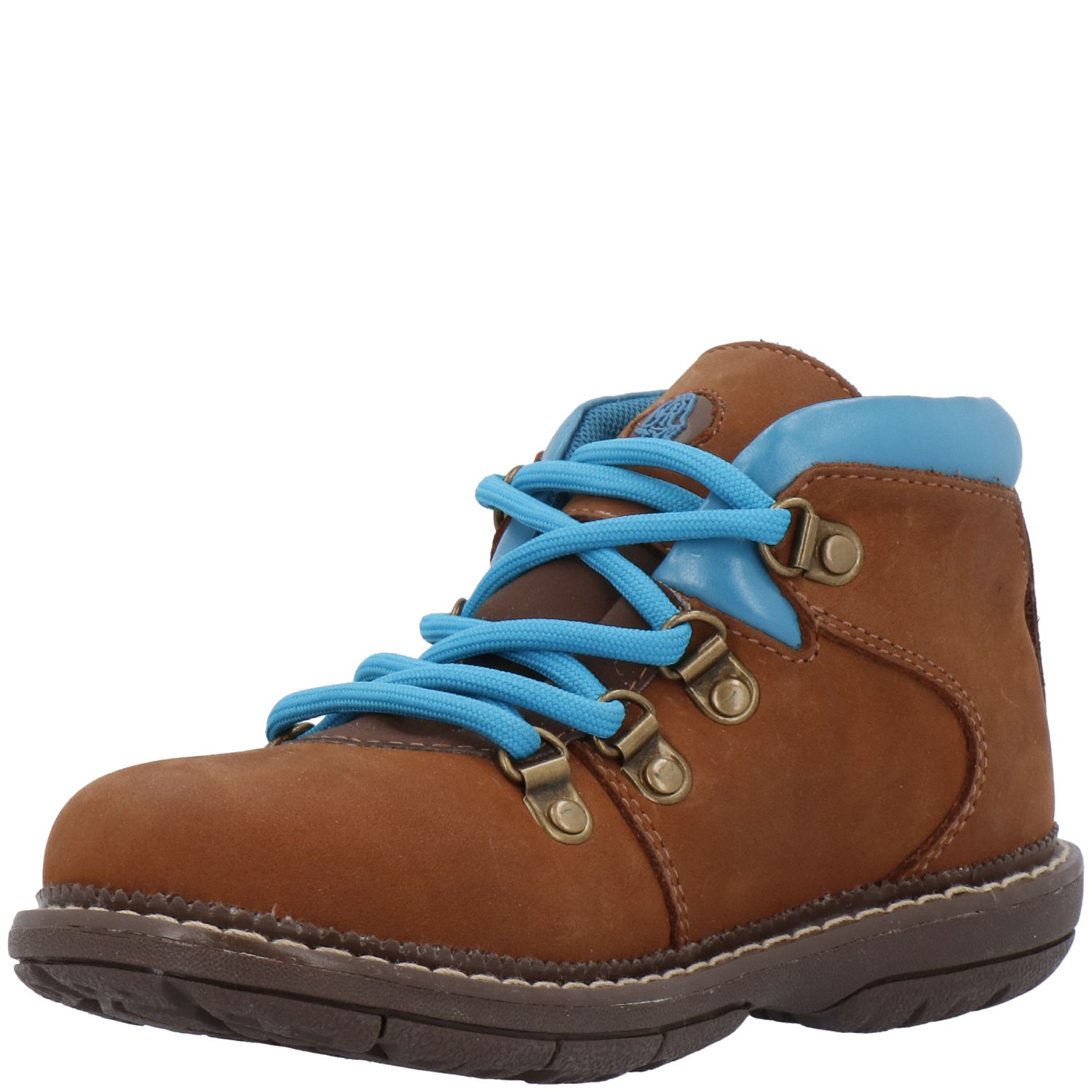 BOTIN CUERO NIÑO NEW 101 TRI CAFÉ - 4