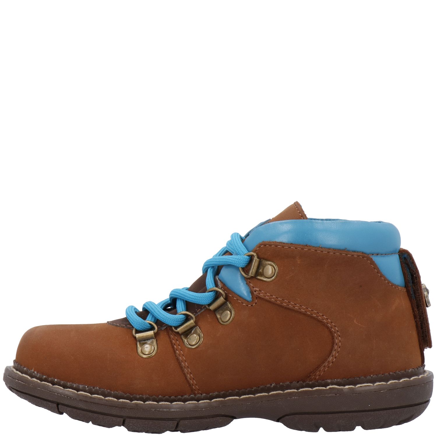 BOTIN CUERO NIÑO NEW 101 TRI CAFÉ - 5