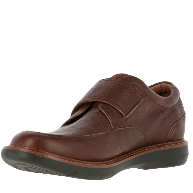 ZAPATO CUERO IOWA BURDEO - 1