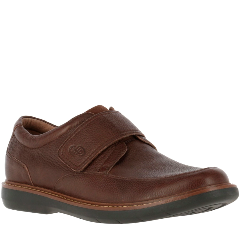 ZAPATO CUERO IOWA BURDEO - 2
