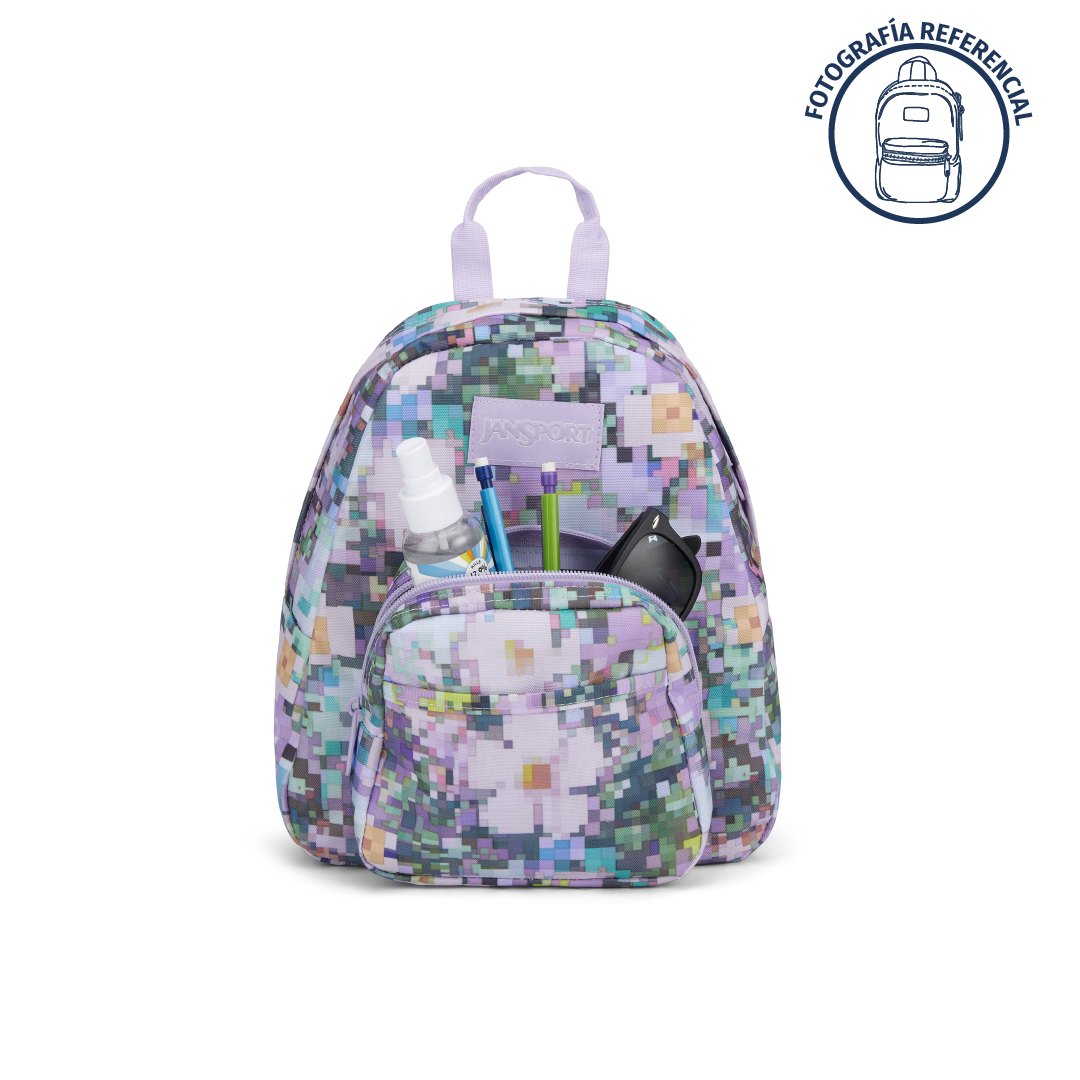 MOCHILA UNISEX HALF PINT EN COLOR NEGRO - 5