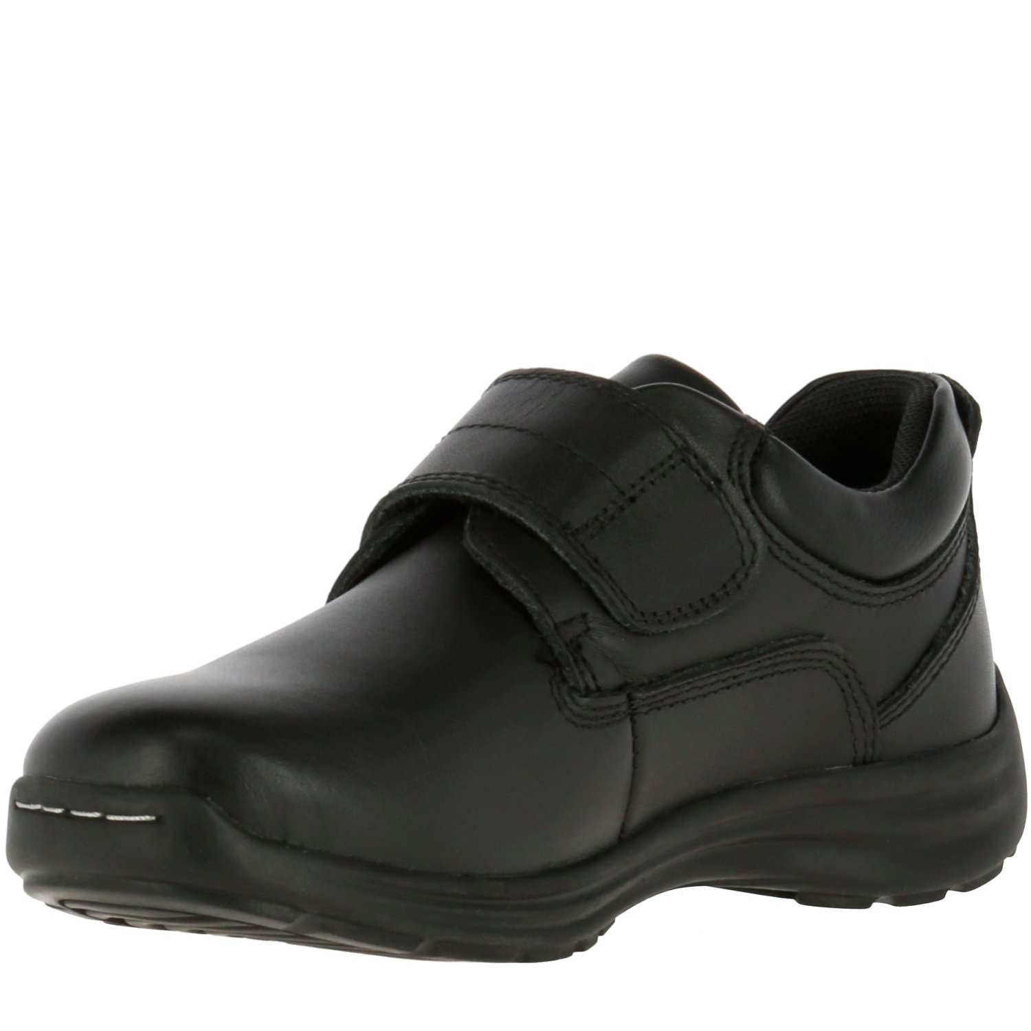 ZAPATO NIÑO CUERO NEW JUNGLE VELCRO NEGRO - 2