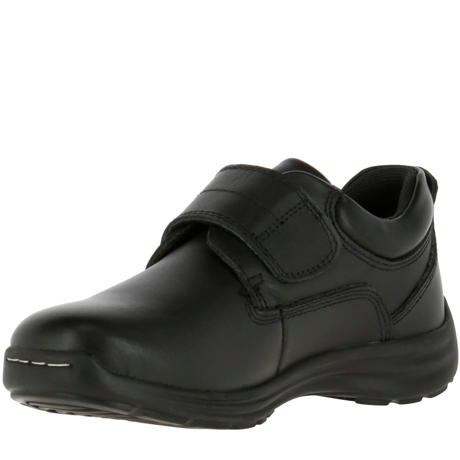 ZAPATO NIÑO CUERO NEW JUNGLE VELCRO NEGRO - 2