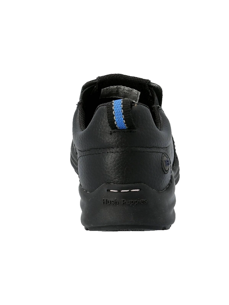 ZAPATO ESCOLAR CUERO NIÑO NEW JUNGLE NEGRO HUSH PUPPIES KIDS - 6