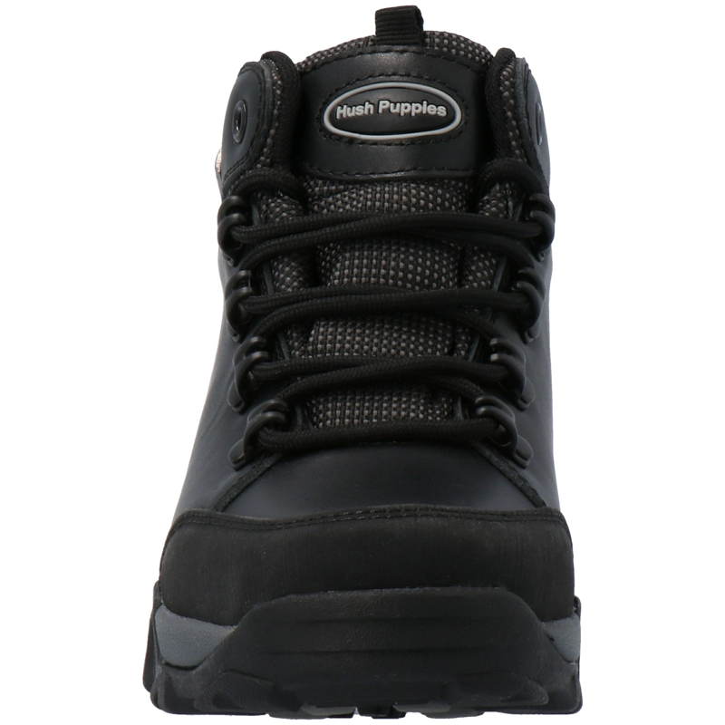 BOTIN UNISEX CUERO/POLIE STER TORNADO EN COLOR NEGRO - 3