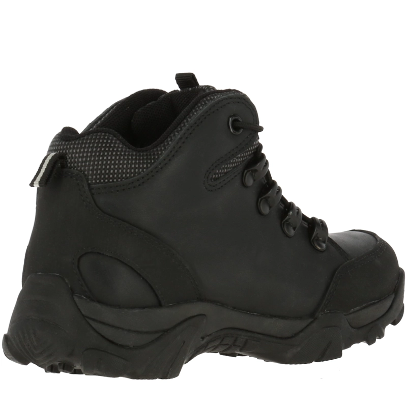 BOTIN UNISEX CUERO/POLIE STER TORNADO EN COLOR NEGRO - 5