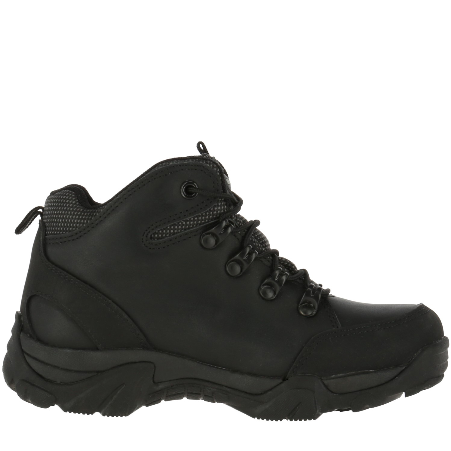 BOTÍN UNISEX CUERO/POLIÉSTER TORNADO EN COLOR NEGRO - 2