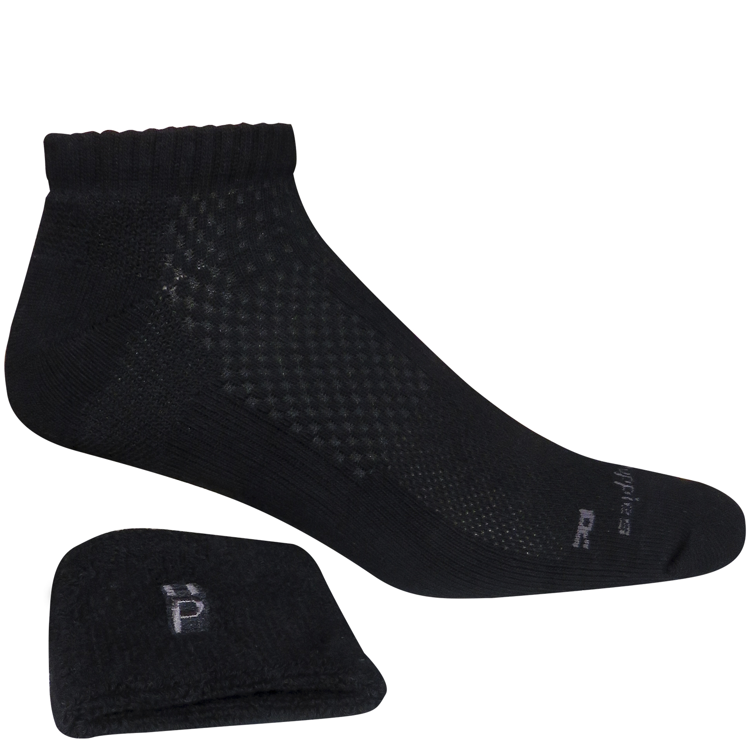 CALCETÍN HOMBRE HUSH-PUPPIES COMFORT SPORT ALGODÓN NEGRO - 1