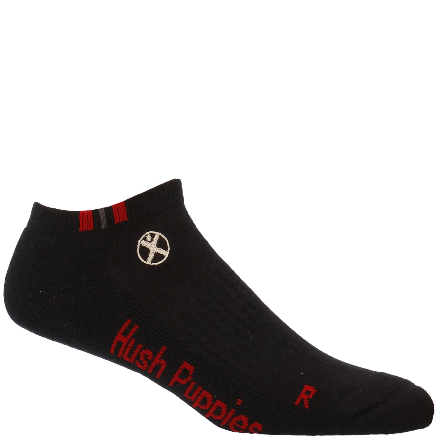 CALCETÍN HOMBRE HUSH-PUPPIES ALGODÓN BODY PED NEGRO - 1