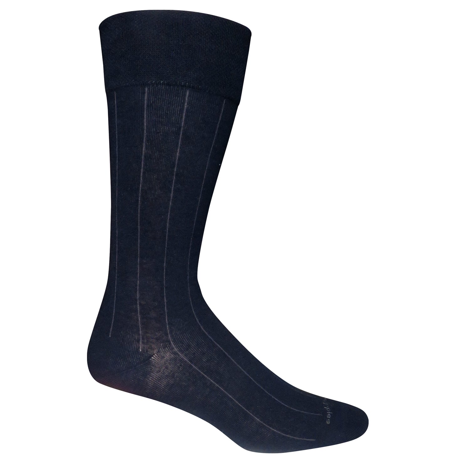 CALCETÍN HOMBRE HUSH-PUPPIES NONTIGHT ALGODÓN BROADRIB AZUL MARINO - 1