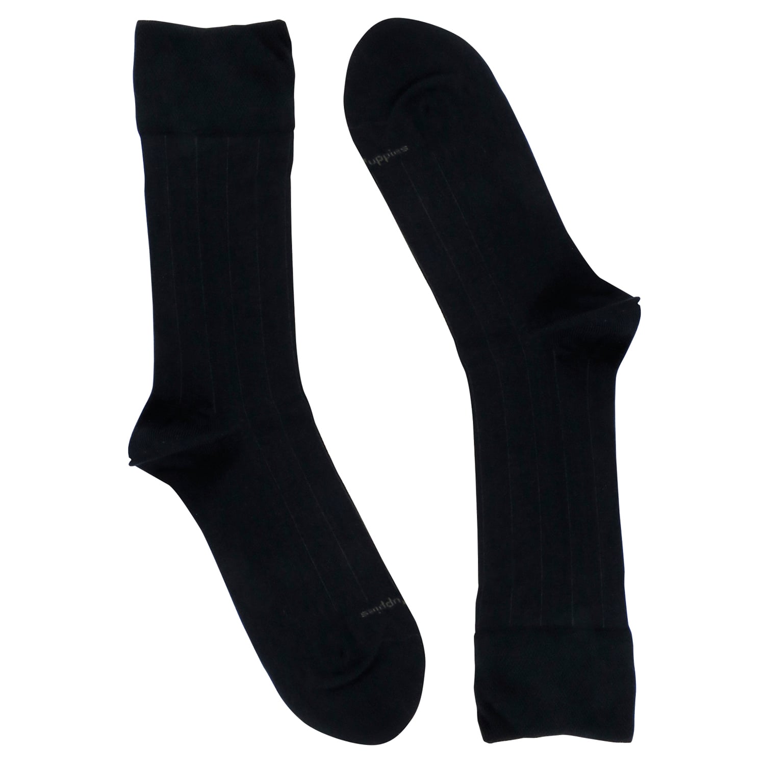 CALCETÍN HOMBRE HUSH-PUPPIES NONTIGHT ALGODÓN BROADRIB AZUL MARINO - 2