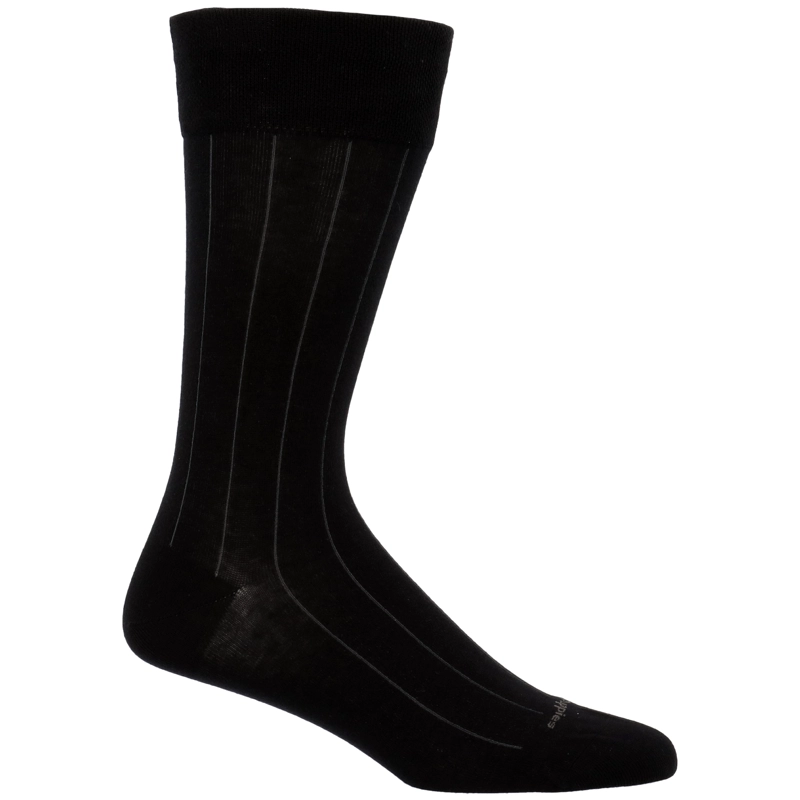 CALCETÍN HOMBRE HUSH-PUPPIES NONTIGHT ALGODÓN BROADRIB NEGRO - 1