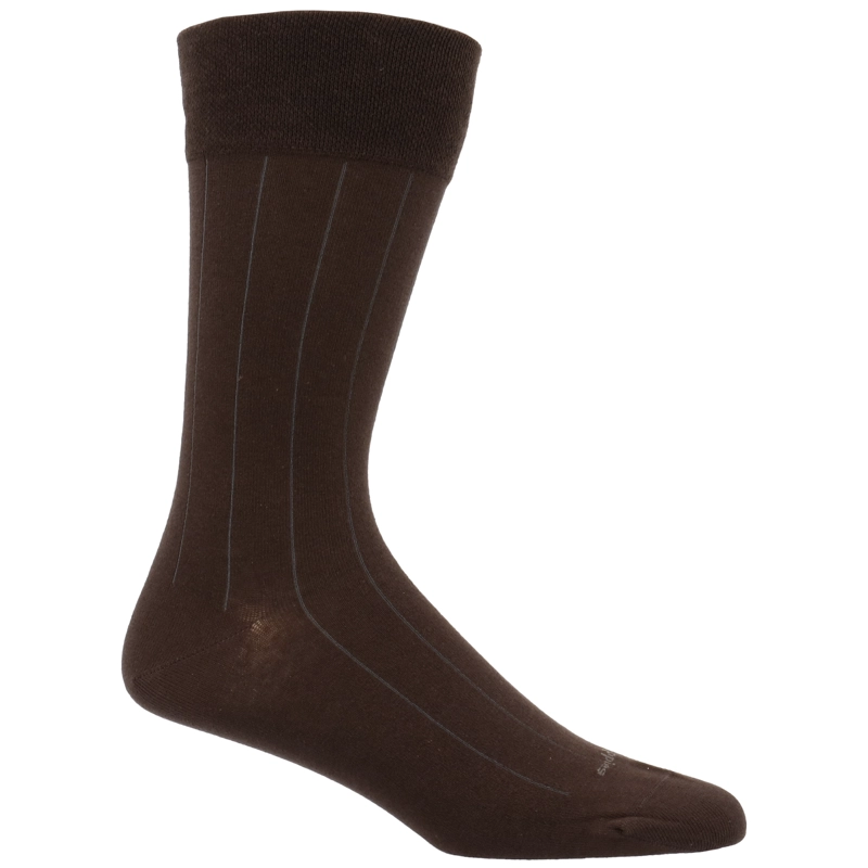 CALCETÍN HOMBRE HUSH-PUPPIES NONTIGHT ALGODÓN BROADRIB CAFÉ - 1