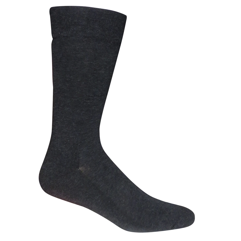 CALCETIN ALGODON PLAIN CUSHIONFOOT GRIS HOMBRE - 1