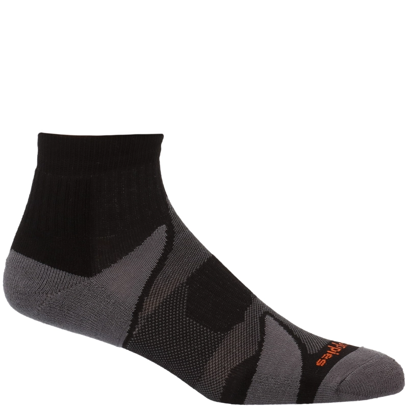 CALCETÍN HOMBRE HUSH-PUPPIES MOVE H ALGODÓN QUARTER NEGRO - 1