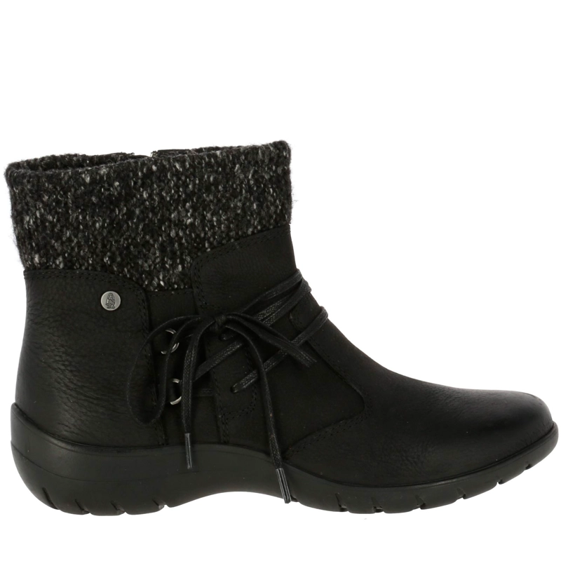 BOTIN CUERO MUJER MALMO II NEGRO | HUSH PUPPIES - 4