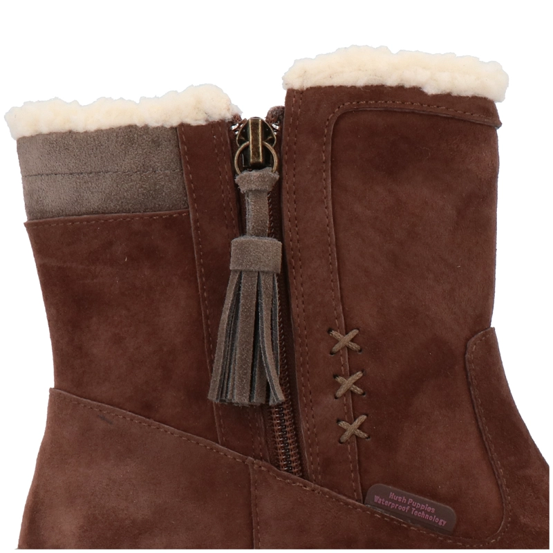 BOTIN CUERO MUJER OLENA CHOCOLATE | HUSH PUPPIES - 8