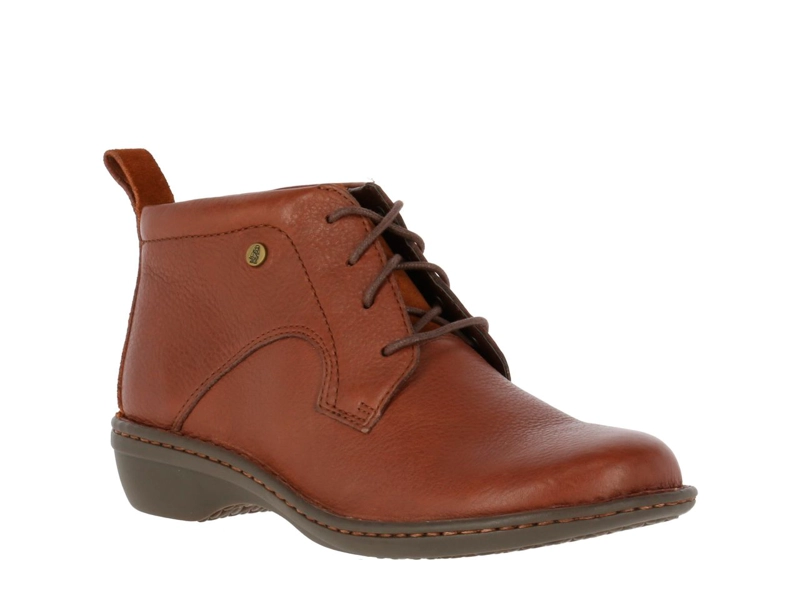 BOTINES MUJER HUSH-PUPPIES CUERO CAFÉ SAJON - 1