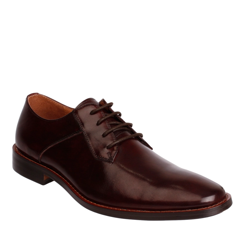 ZAPATO CUERO HOMBRE BLUES BURDEO - 1