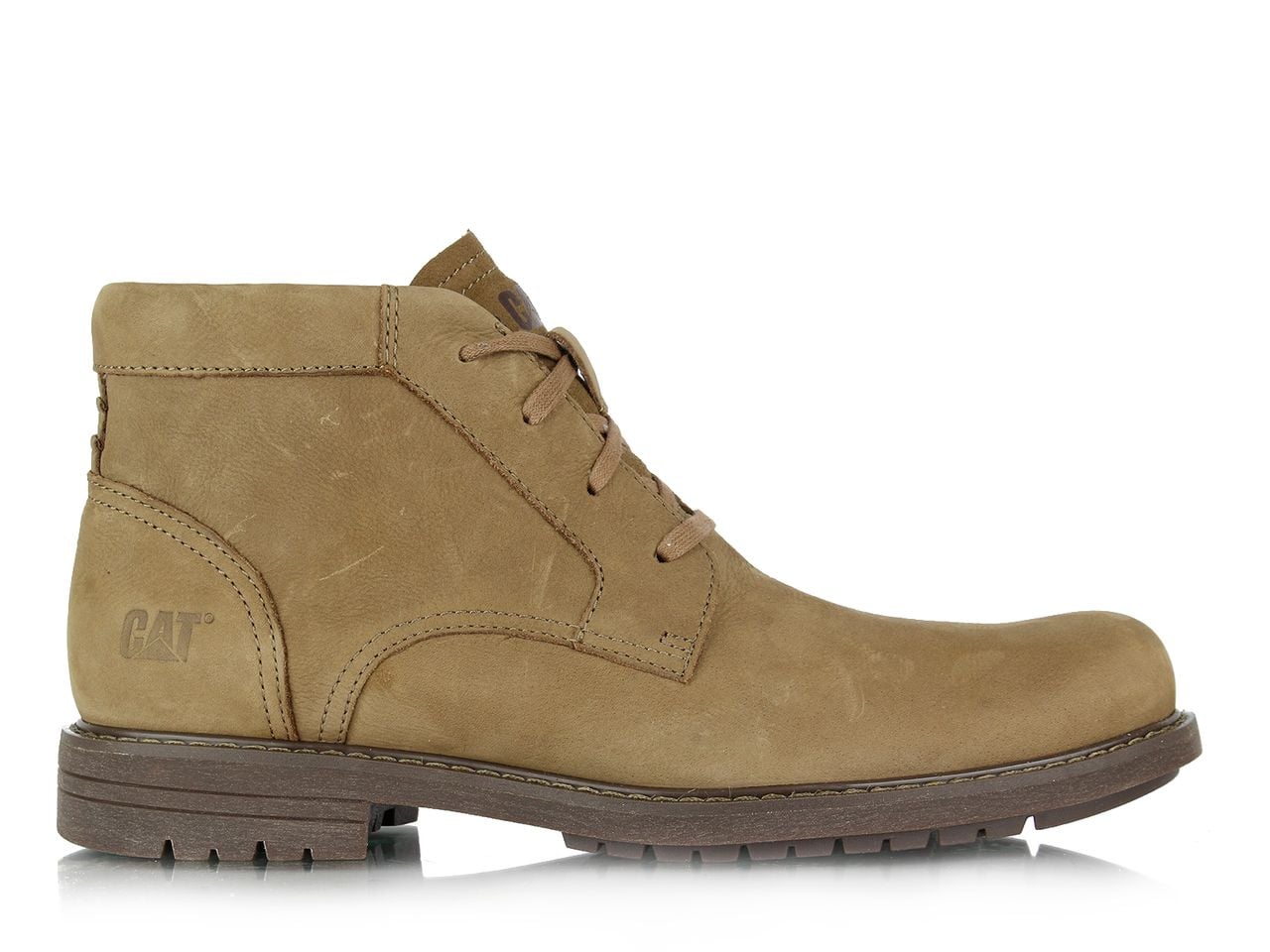 BOTIN CUERO BROCK BEIGE - 2