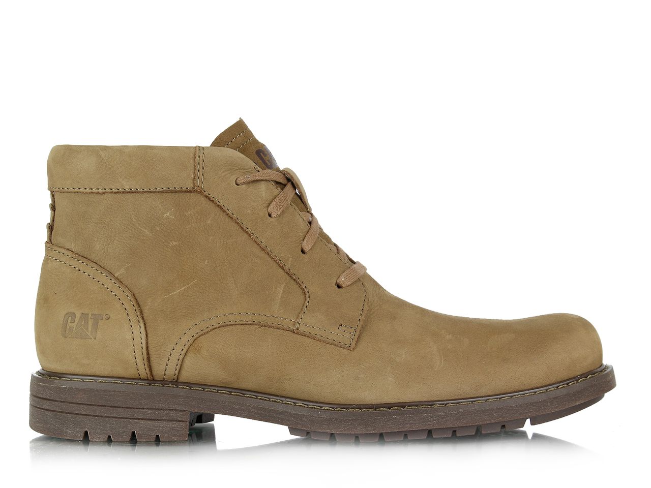 BOTIN CUERO BROCK BEIGE - 2