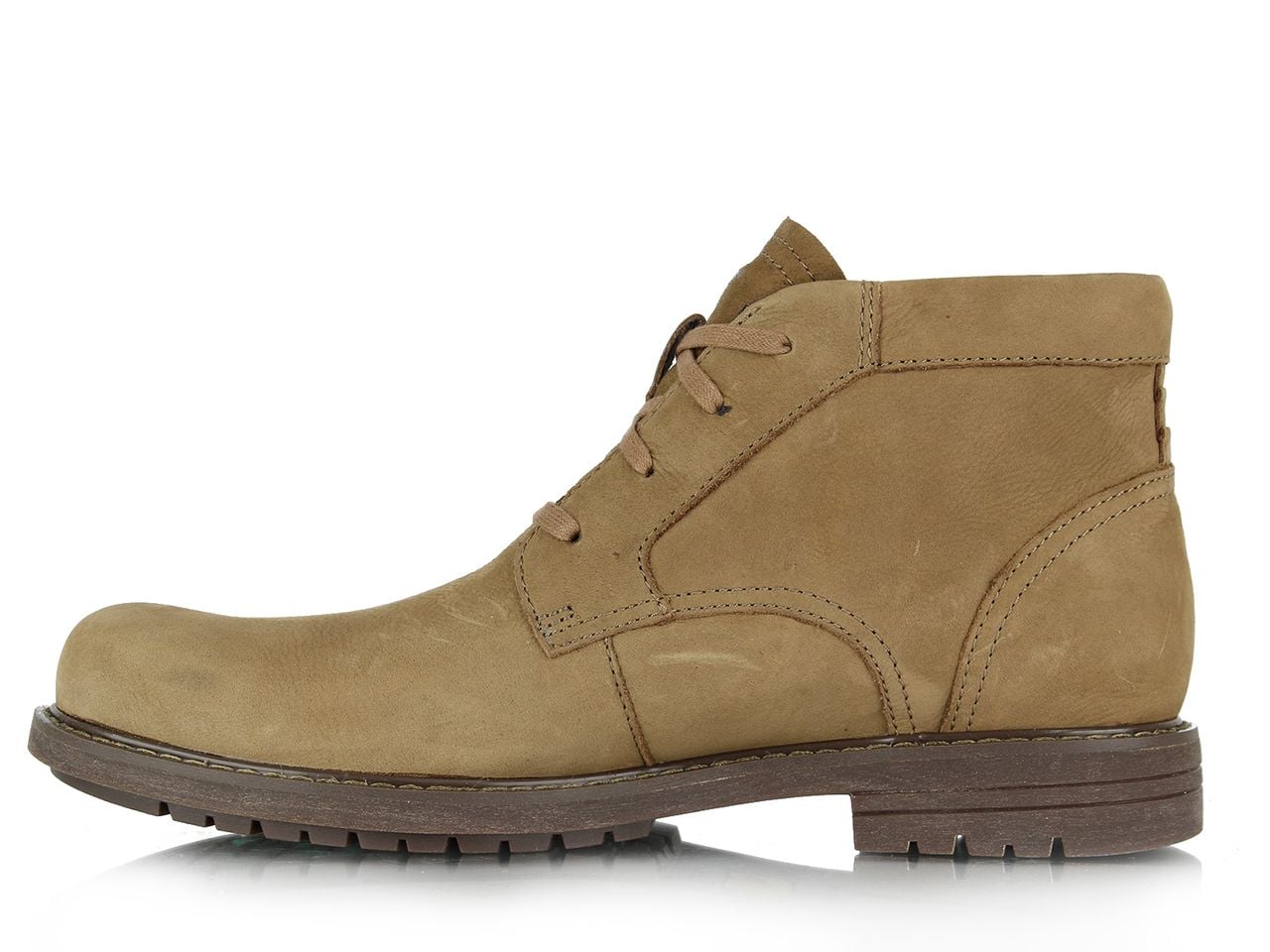 BOTIN CUERO BROCK BEIGE - 3