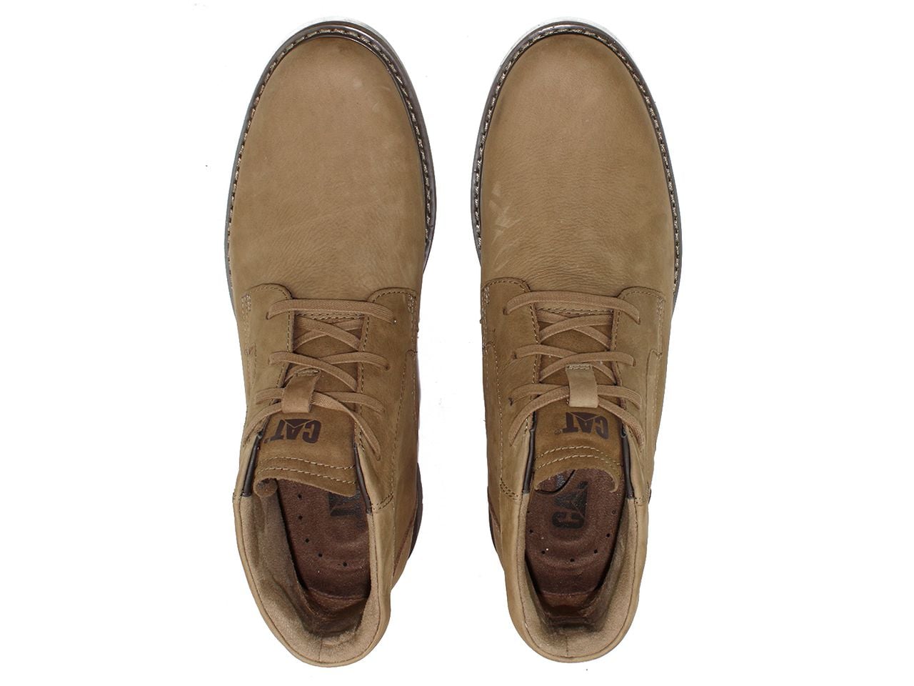 BOTIN CUERO BROCK BEIGE - 4