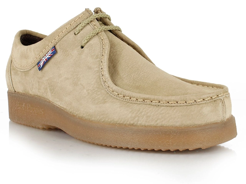 ZAPATO CUERO HOMBRE NAVAJO TAUPE - 1