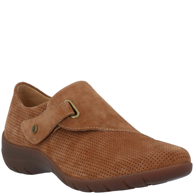 ZAPATO CUERO MUJER ALBI CAMEL - 1