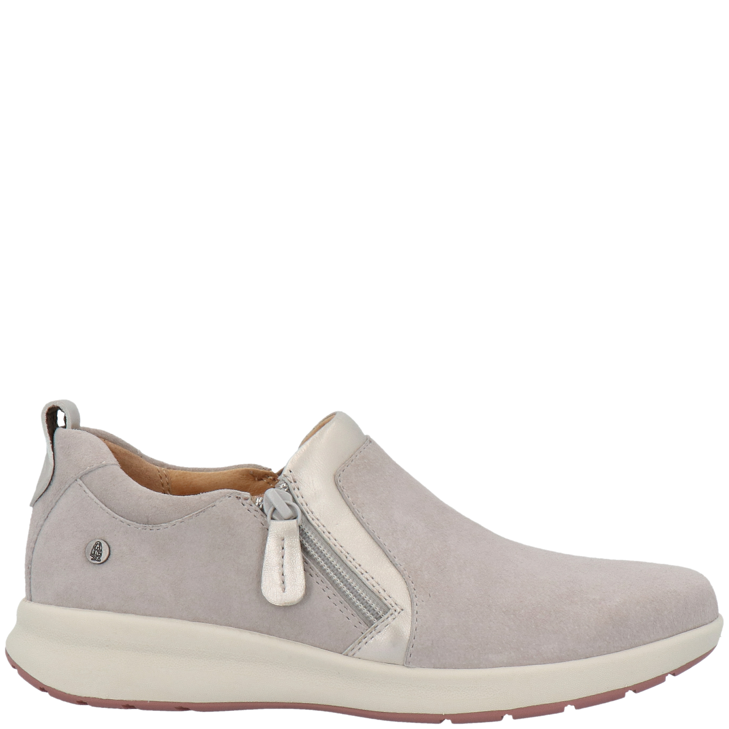 ZAPATILLAS CUERO MUJER SPINAL SLIP ON GRIS - 2