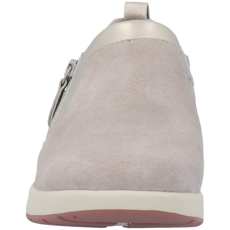 ZAPATILLAS CUERO MUJER SPINAL SLIP ON GRIS - 4
