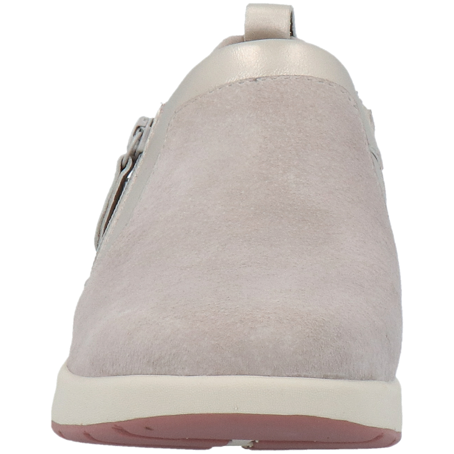 ZAPATILLAS CUERO MUJER SPINAL SLIP ON GRIS - 4