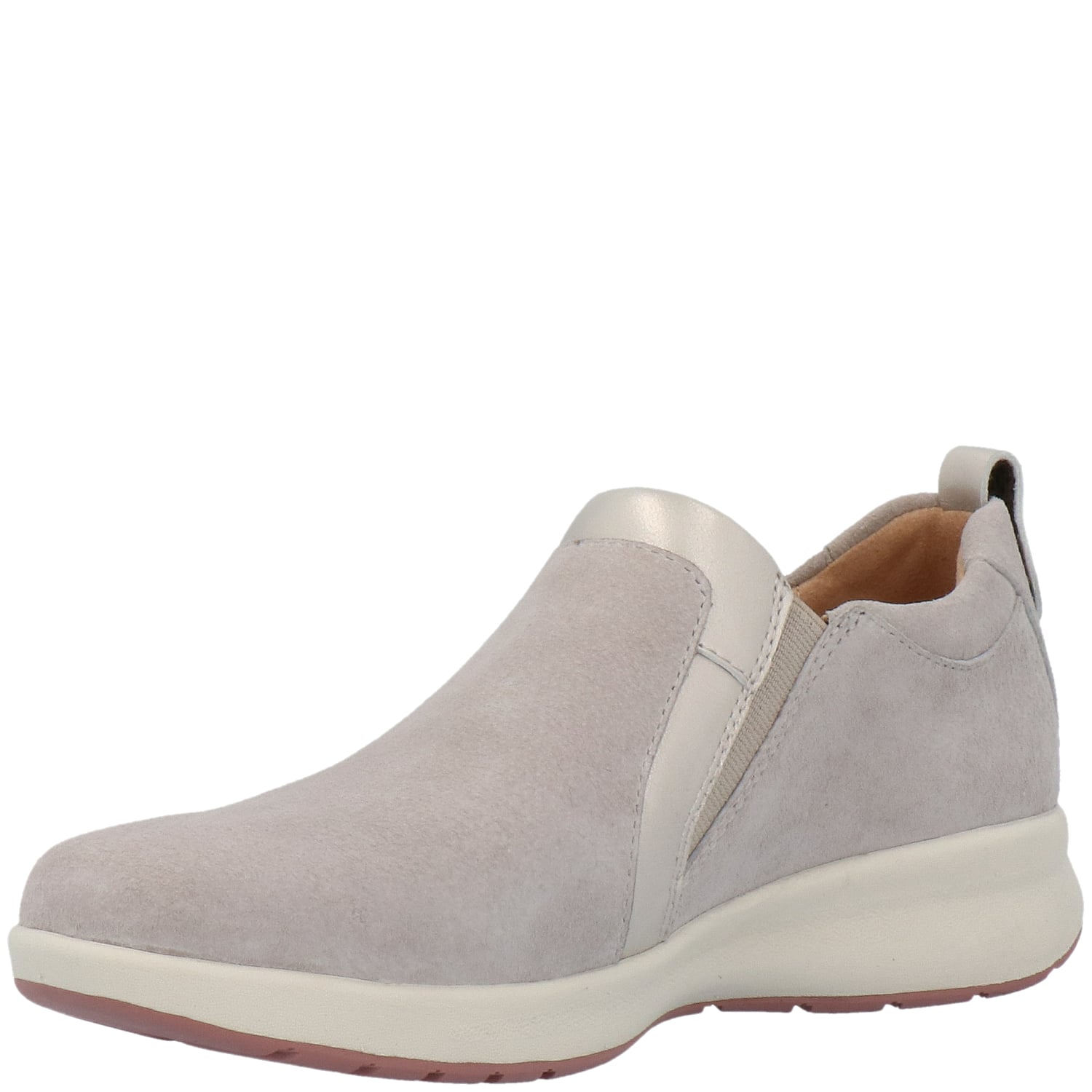 ZAPATILLAS CUERO MUJER SPINAL SLIP ON GRIS - 5