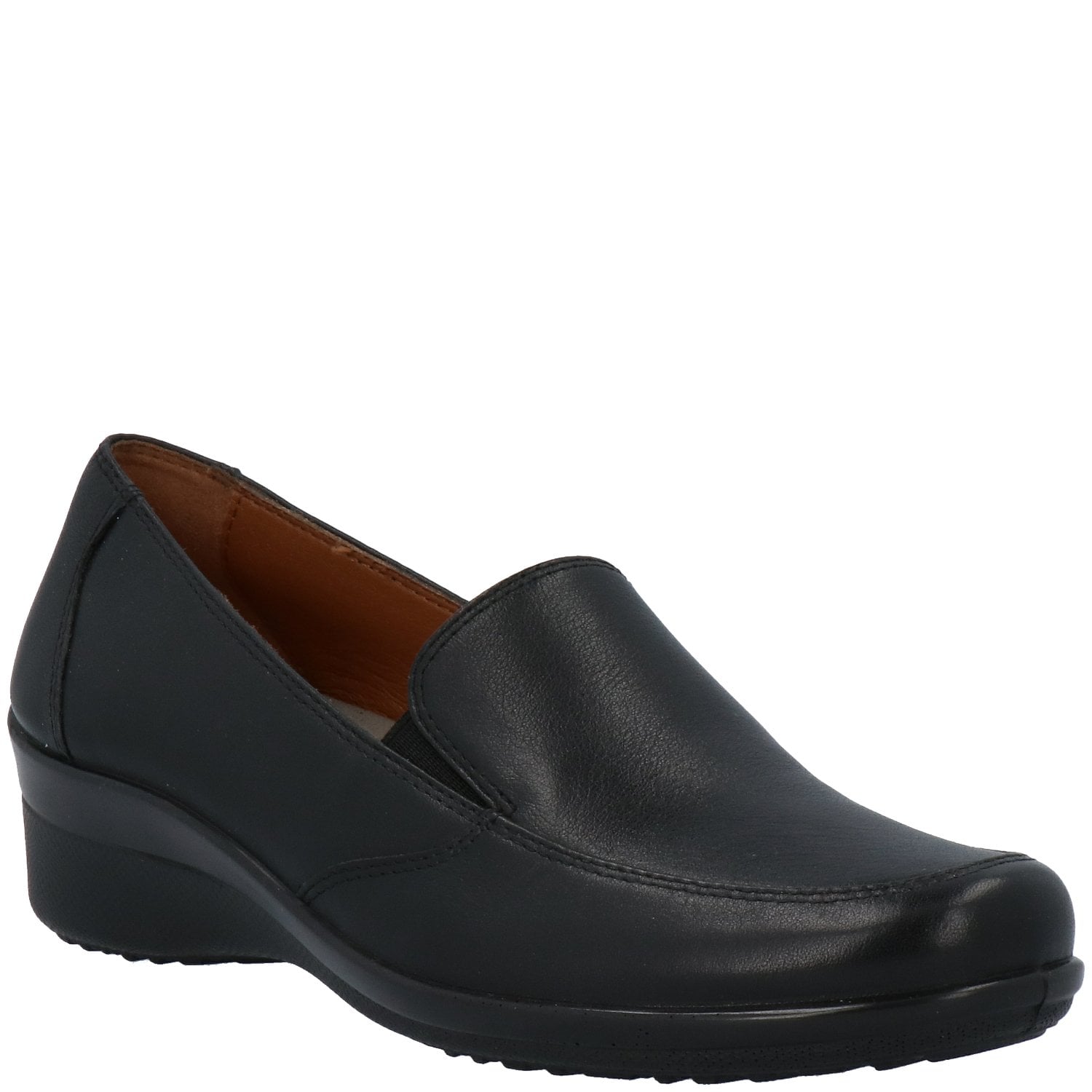 ZAPATOS SLIP ON MUJER HUSH-PUPPIES CUERO NEGRO KALA - 1