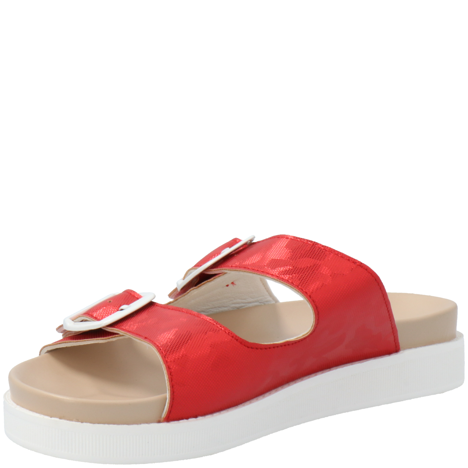 SANDALIAS MUJER AZALEIA ROJO SISA - 4
