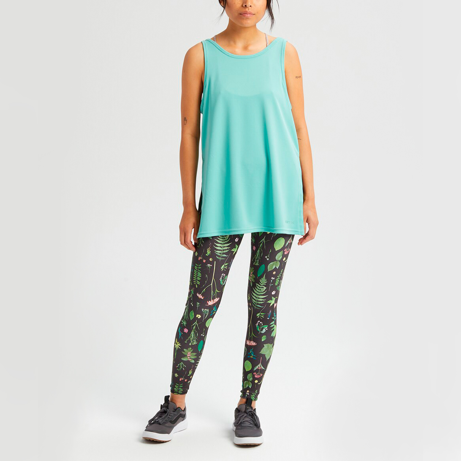POLERA S/M POLYESTER MUJER W LUXEMORE SLIT TK CELESTE BURTON - 2