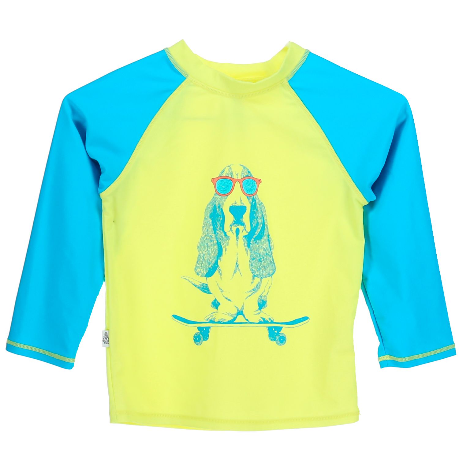 POLERA NIÑO HUSH PUPPIES DE AGUA NYLON-SPANDEX WAVER VERDE - 1
