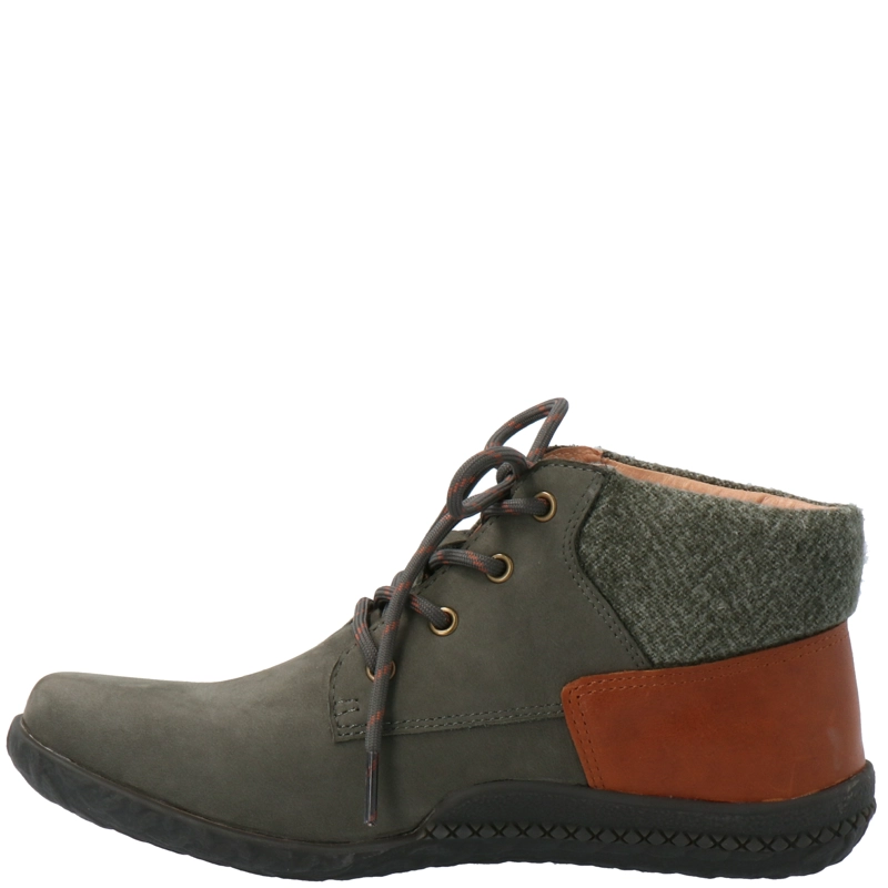 BOTÍN MUJER GRIS BETTA PARDO CASUAL - 5