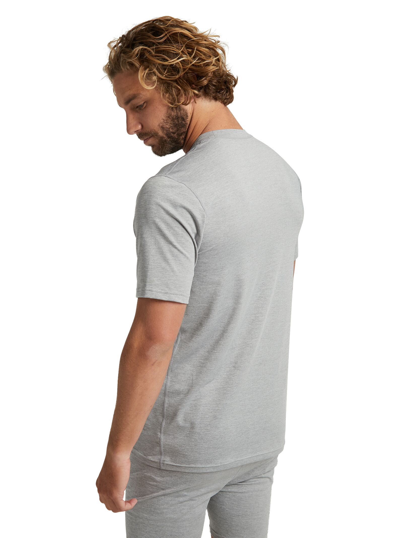 PRIMERA CAPA POLERA M/C LTWT HOMBRE GRIS BURTON - 2
