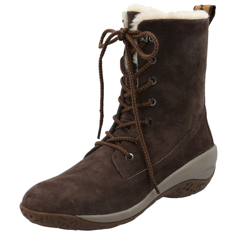 BOTA CUERO MUJER MADRAS CHOCOLATE | HUSH PUPPIES - 5
