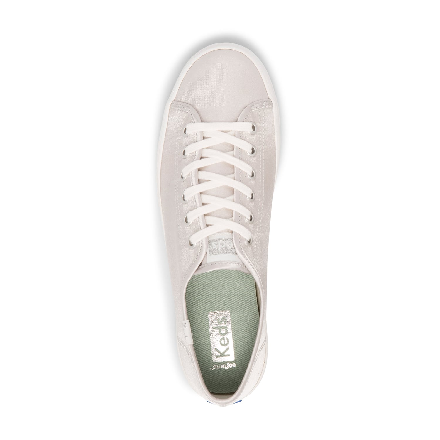 ZAPATILLAS MUJER KEDS CASUALES GRIS KICKSTART METALLIC - 5