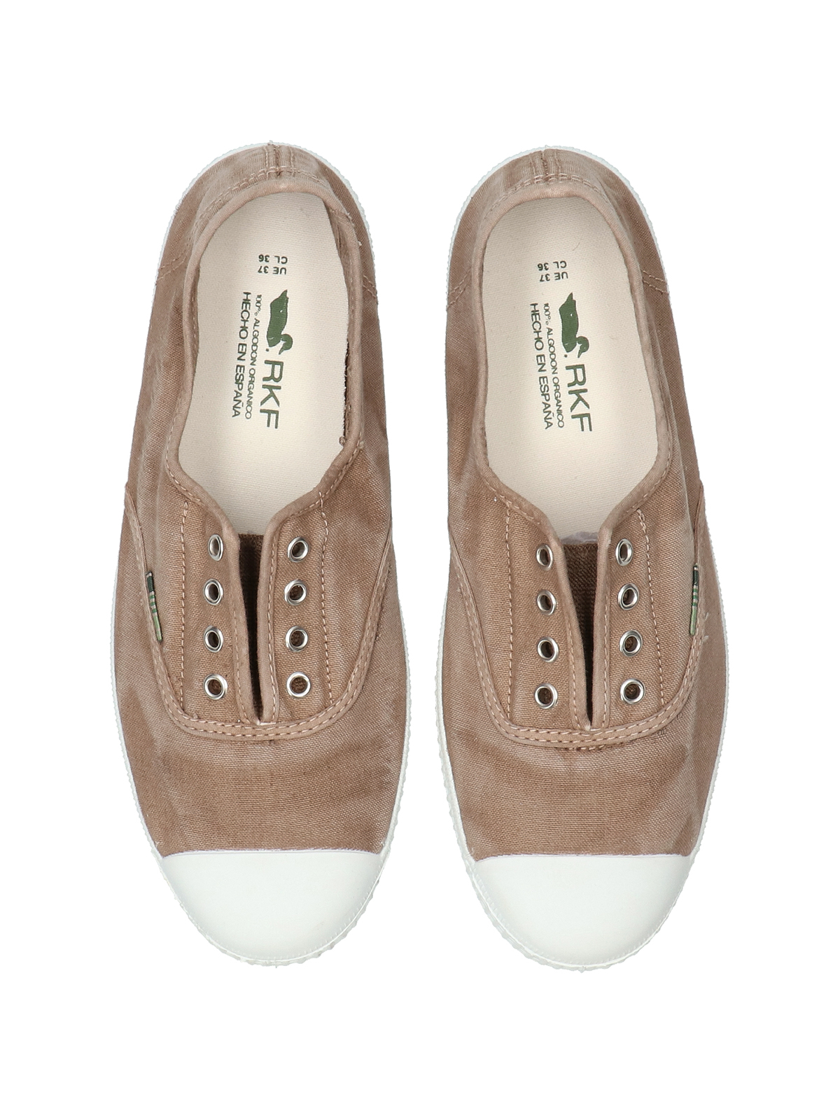 ZAPATILLAS MUJER ROCKFORD CASUALES BEIGE GREECE - 9