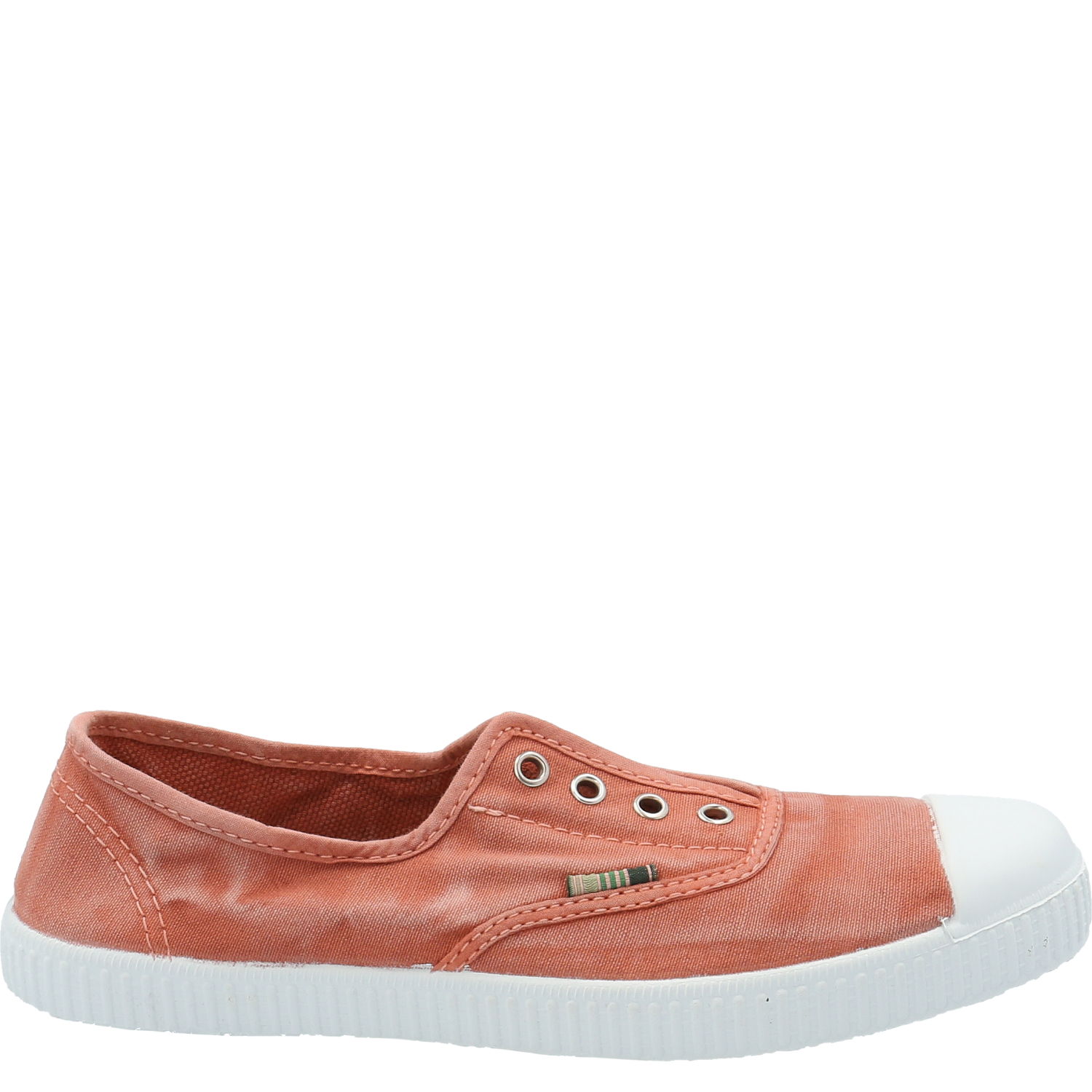 ZAPATILLAS MUJER ROCKFORD CASUALES NARANJO GREECE ALGODÓN ORGÁNICO - 1
